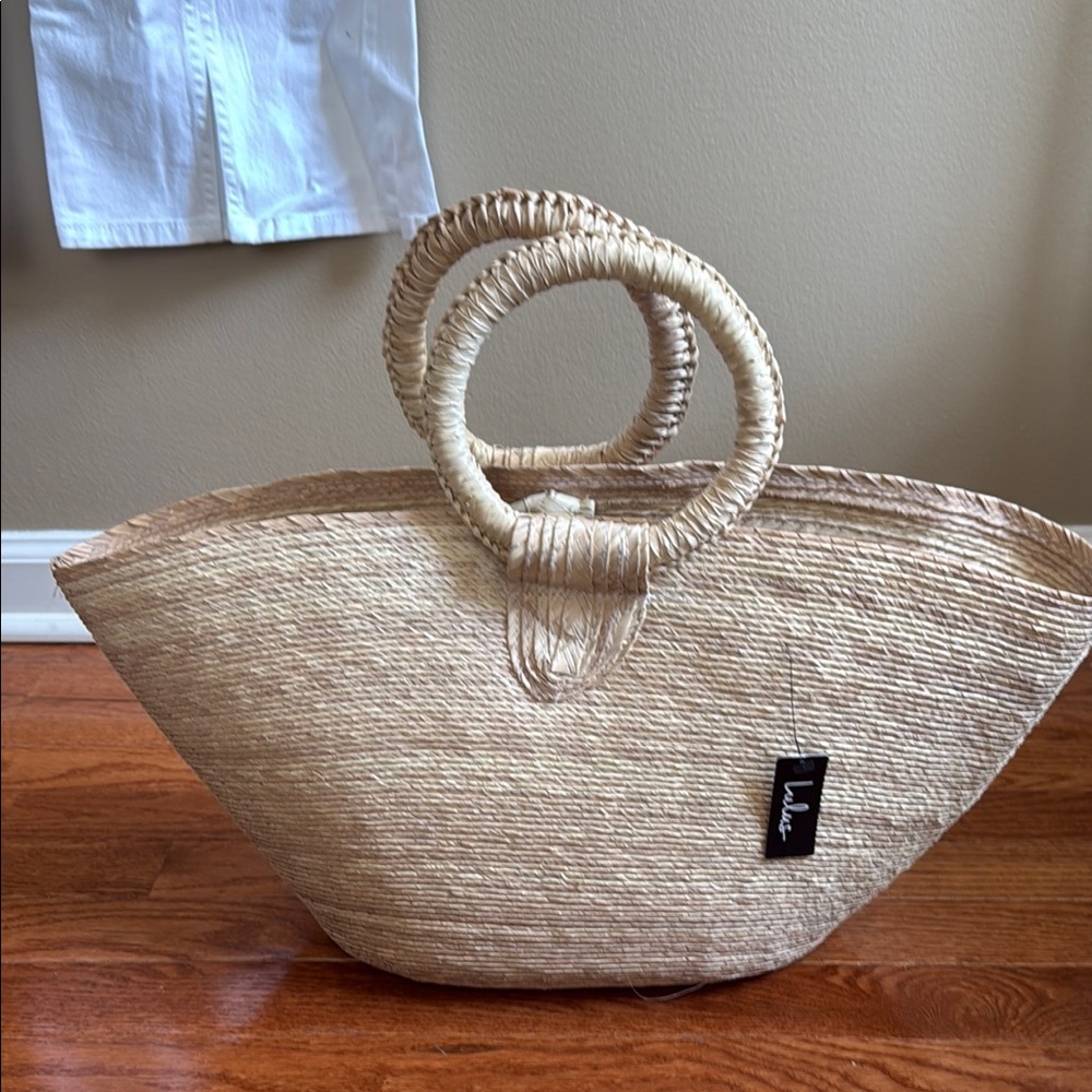 Natural Woven Handbag